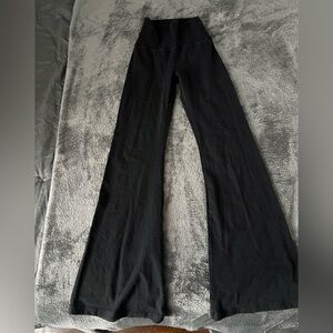 Aerie OFFLINE Black Flare Leggings